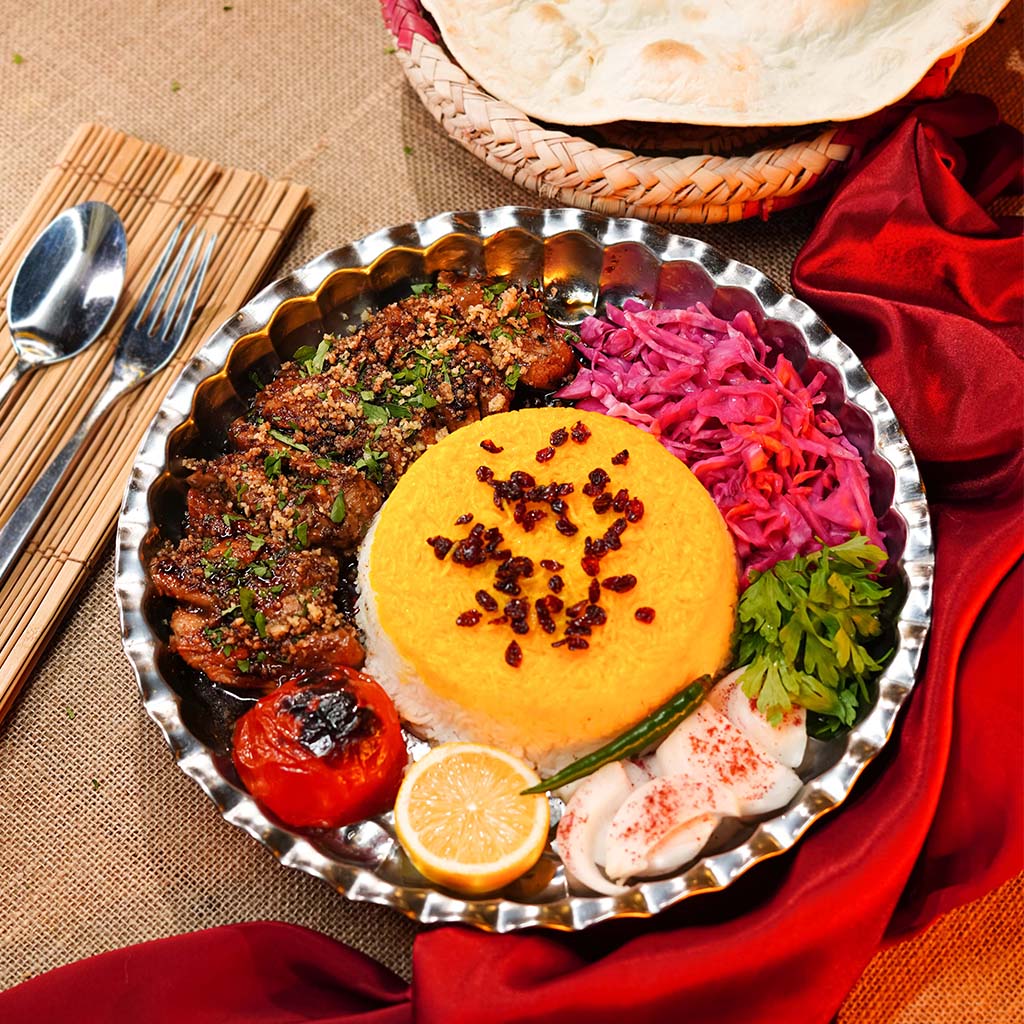 Sour Chicken kabab 
كباب دجاج حامض